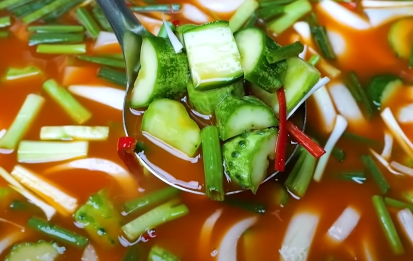 오이 물김치