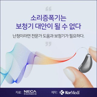 보청기 청각장애 난청 지원금 노인 보조금 신청혜택 사진