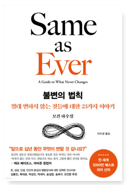 모건 하우절의 『불변의 법칙』 – 부와 심리에 대한 통찰