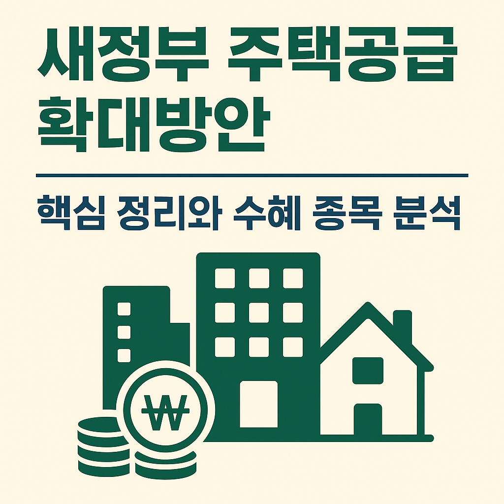 새정부 주택공급