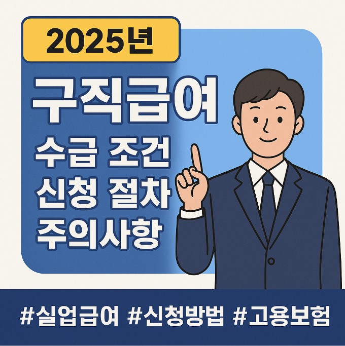 2025 구직급여 수급 조건
