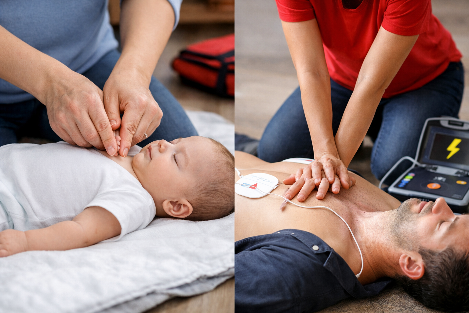 심폐소생술 가이드라인 개정 (영아 응급처치, 여성 환자 AED, 하임리히법 교육)
