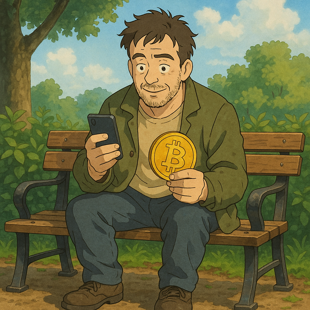 노숙자가 코인 투자로 인생 역전한 썰 사진