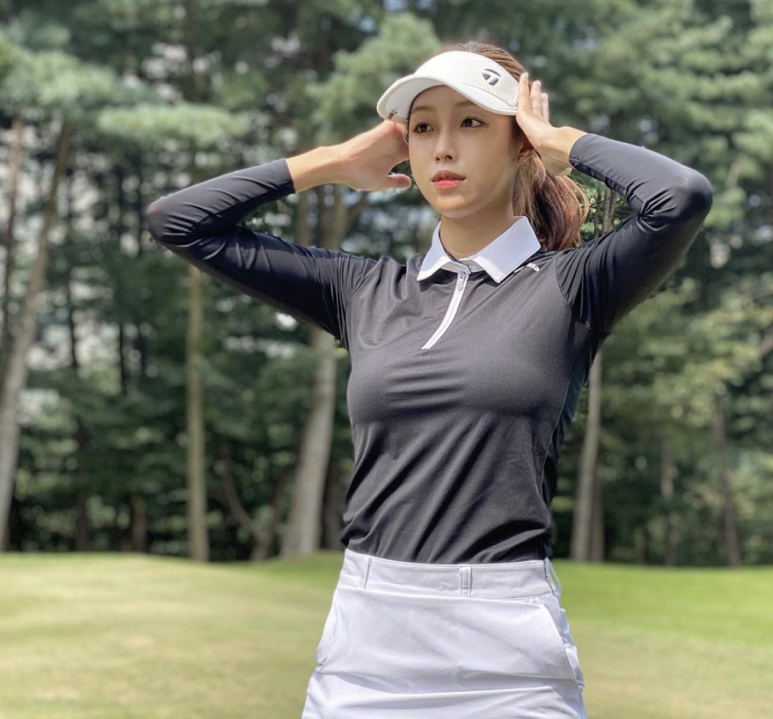모델로 오해받는 골프여신 '이지혜' 프로