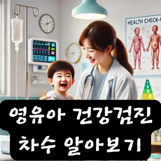 영유아 건강검진 차수 관리 정의