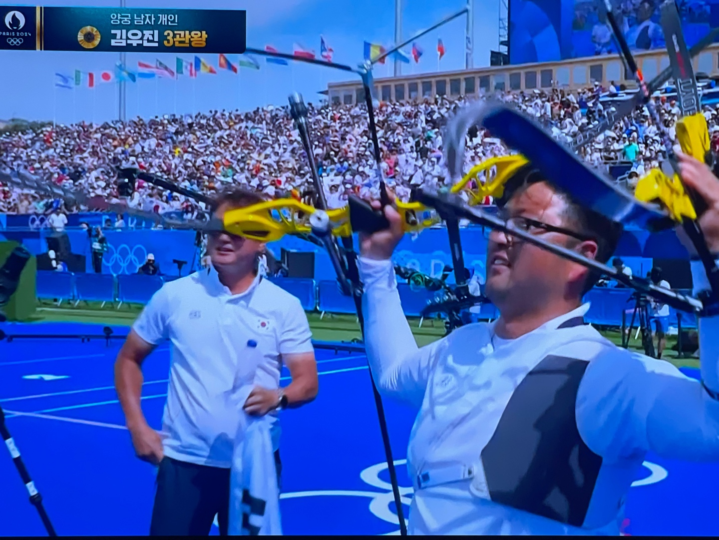 파리올림픽 양궁 남자 개인 김우진 금메달