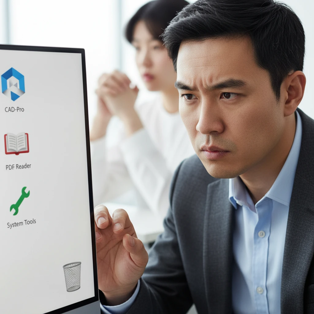 전산응용기계제도기능사 실기 개인 PC..