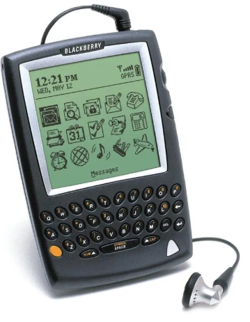 2002년 두 번째 버전 블랙베리