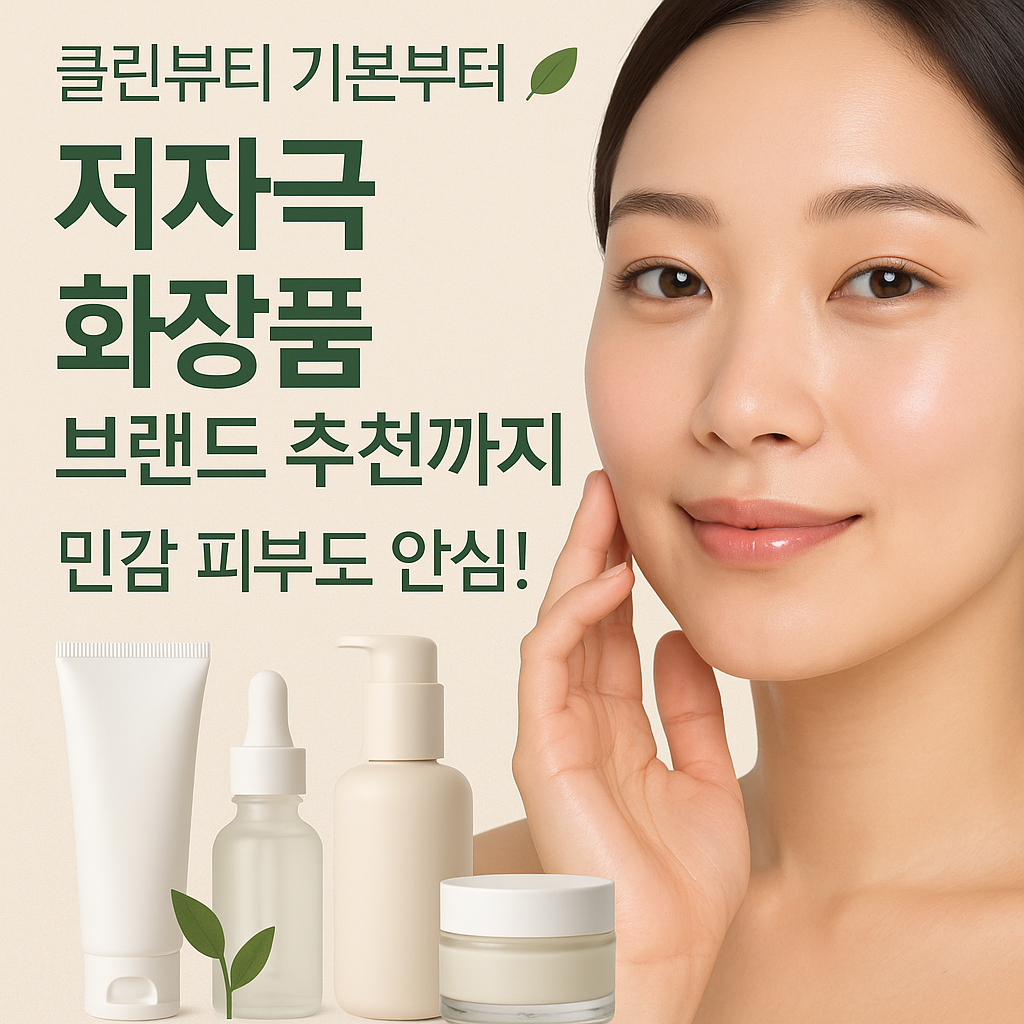저자극 화장품 브랜드