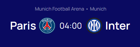 UEFA 챔피언스리그 2024-2025 FINAL 안내 홈페이지