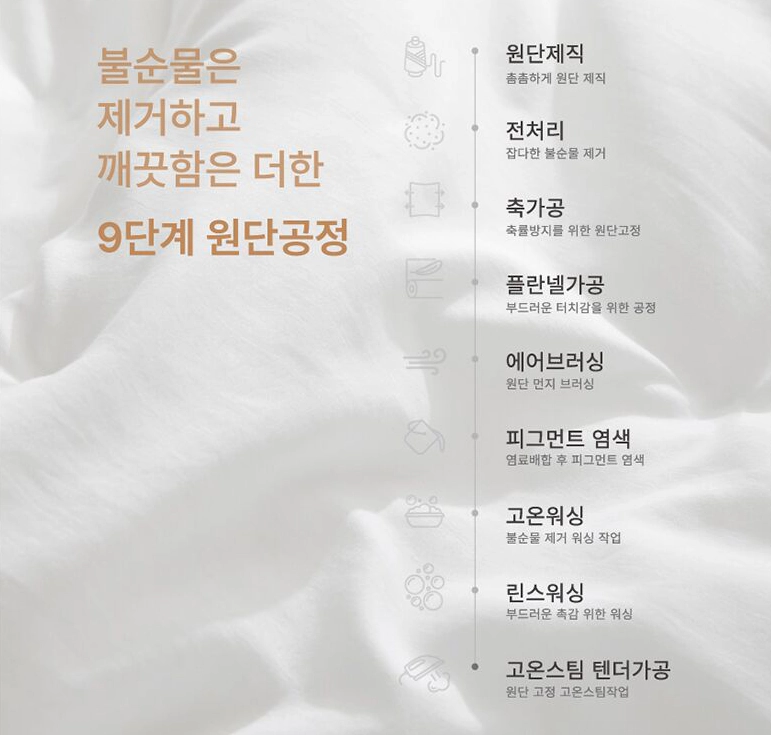 더플레오 더블라인 호텔식 워싱 침구 풀세트