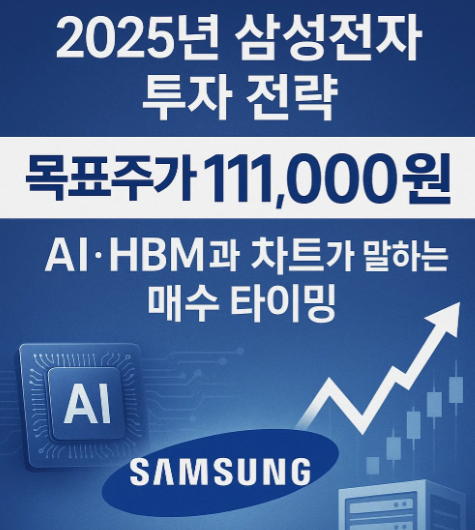 2025년 9월 삼성전자 투자 전략: 목표주가 111,000