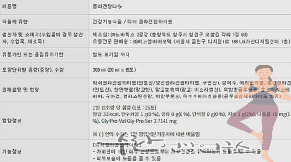 뉴트리코어 콜라겐 담다