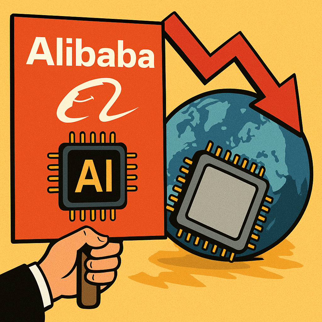알리바바 자체 AI 칩 발표… 흔들린 글로벌 반도체 시장
