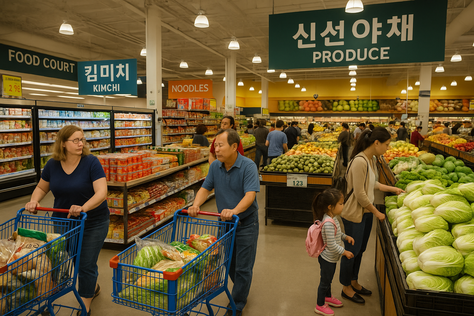 보스턴 생활 필수 쇼핑맵