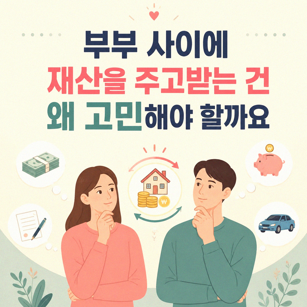 부부 증여, 이걸 모르면 파산까지? 솔직한 경험담