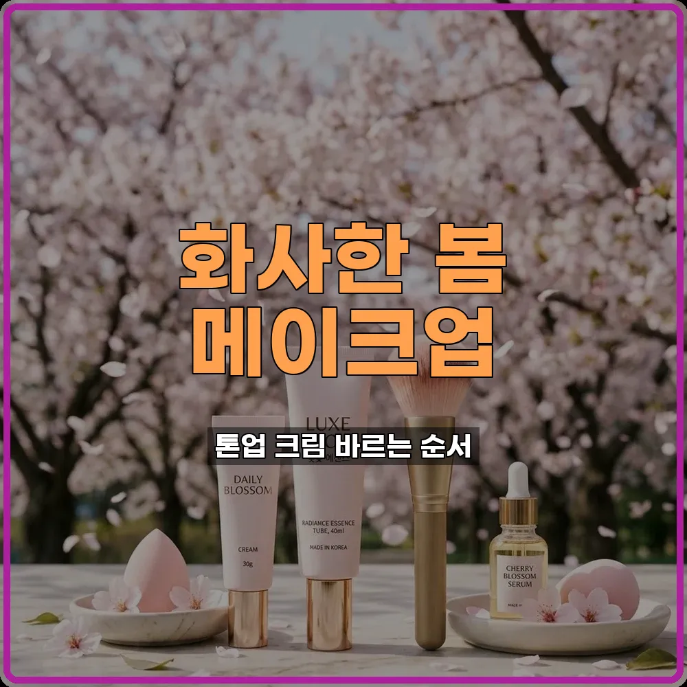톤업크림순서
