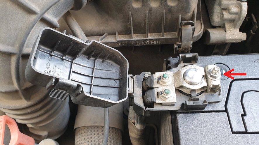 플러스 단자 터미널