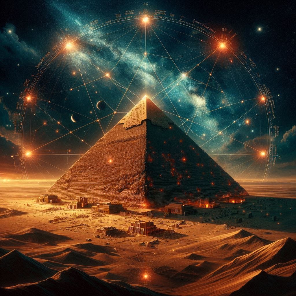 오리온자리와 피라미드