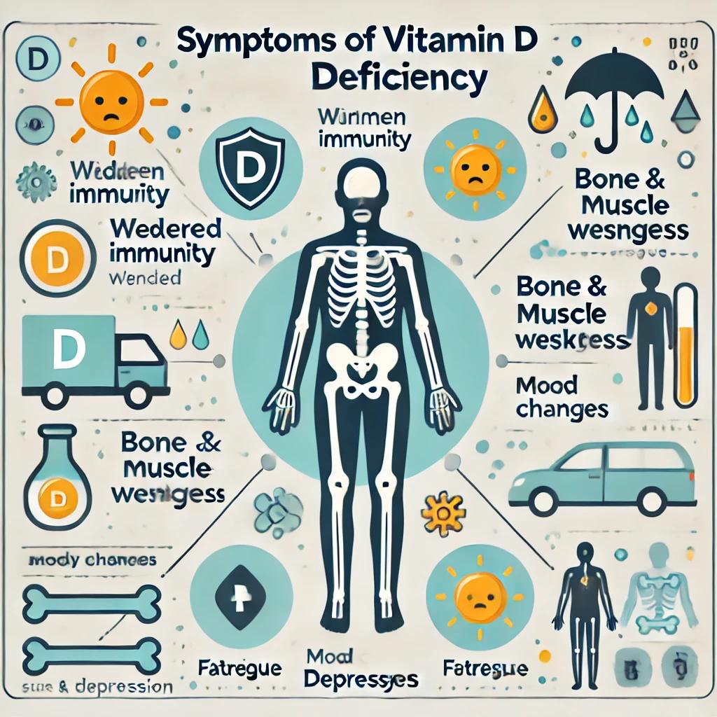 비타민D 부족 증상