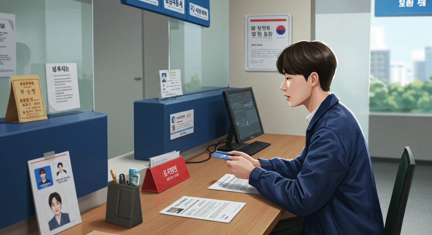 체크카드 분실, 체크카드 준비서류