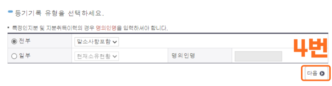 등기부등본 열람방법