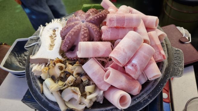 맛있는 돌문어삼합 사진