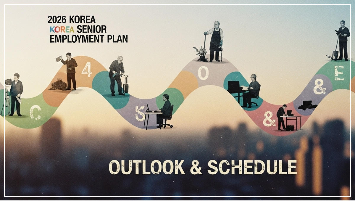 2026년 노인일자리 종합계획 전망과 예상 일정 : 코시팅(KST)