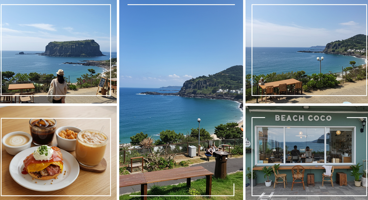 몽상드애월, 더 선셋, 비치코코 등 제주 바다뷰 브런치 카페 3곳.