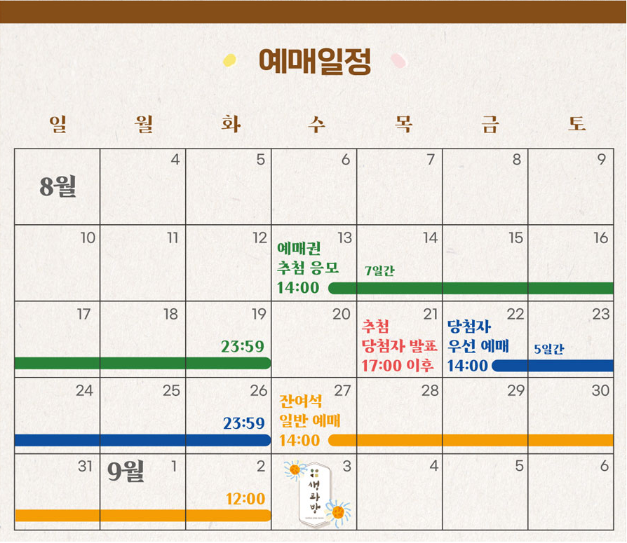 경복궁 생과방 예매 일정