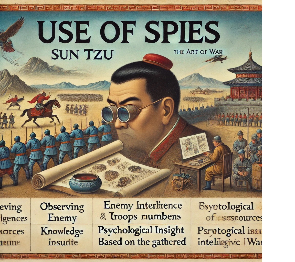 손자병법 제13장 용간(用間)의 기본 원리: 정보와 첩보의 활용