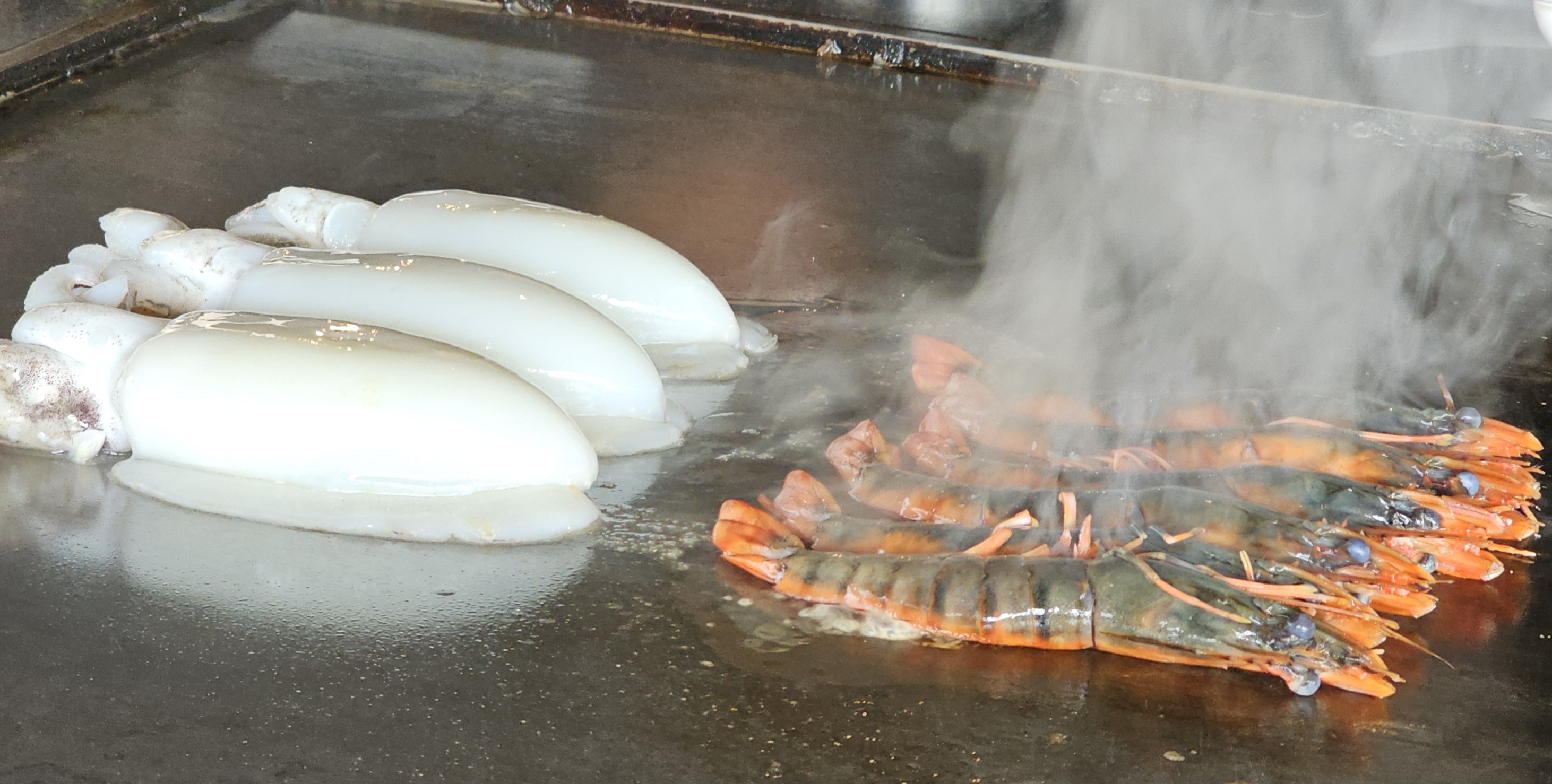 팔공산 갓바위 맛집 팔공노을철판구이 오징어&amp;#44; 새우