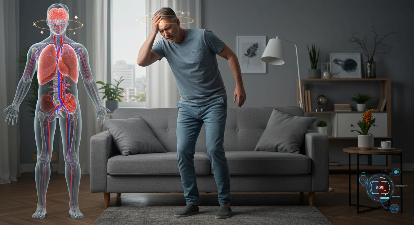 기립성 저혈압 원인, 증상, 진단 및 치료