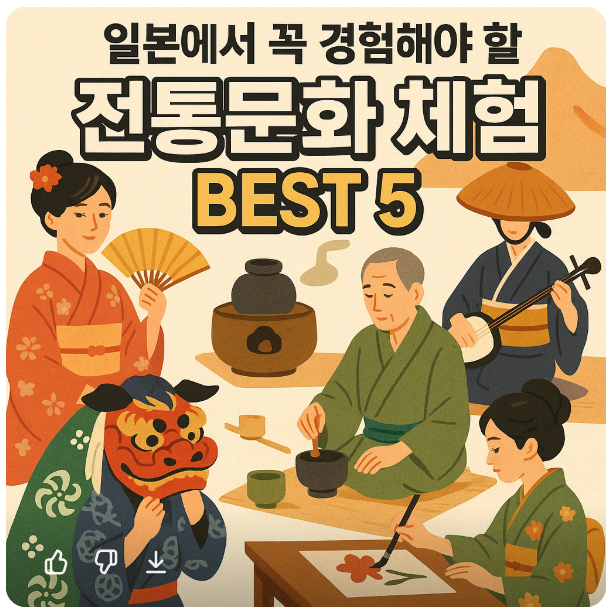 일본에서 꼭 경험해야 할 전통문화 체험