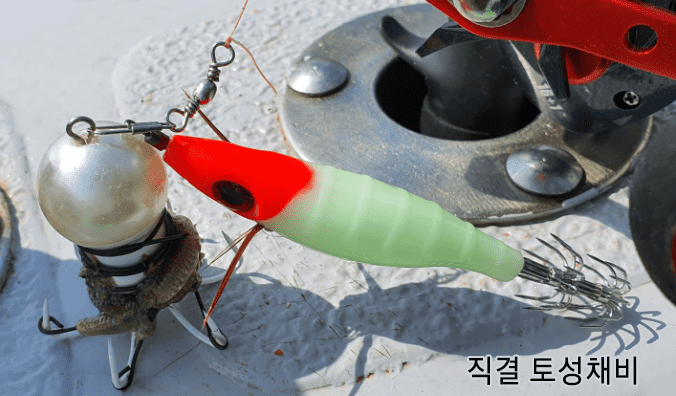 주꾸미 낚시 채비