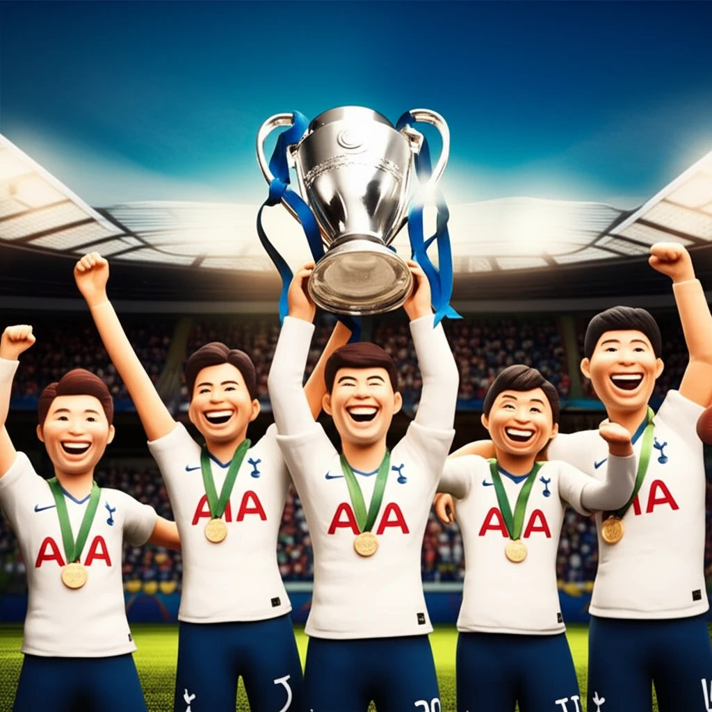 토트넘 17년 만에 감격 우승! 손흥