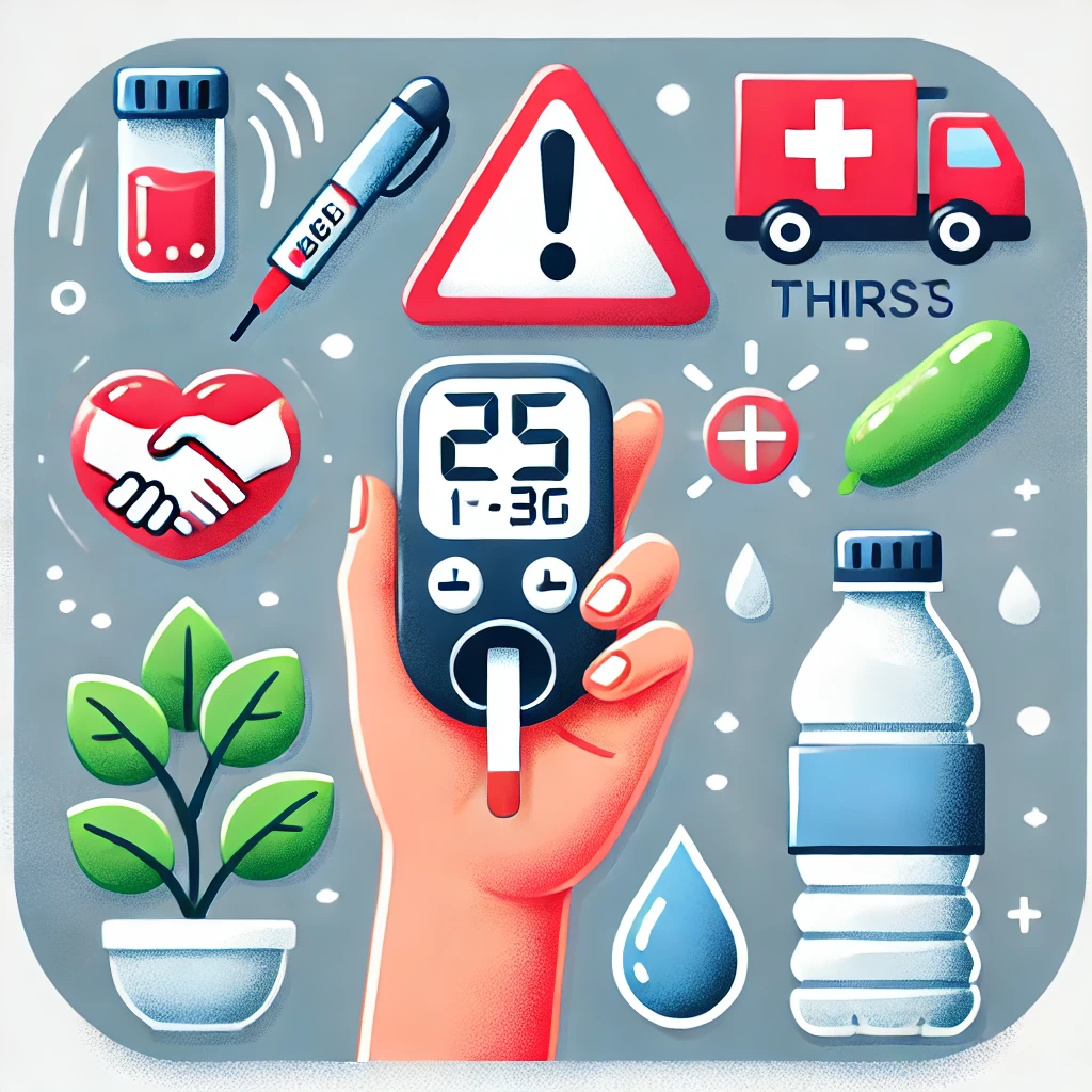 고혈당 쇼크 증상