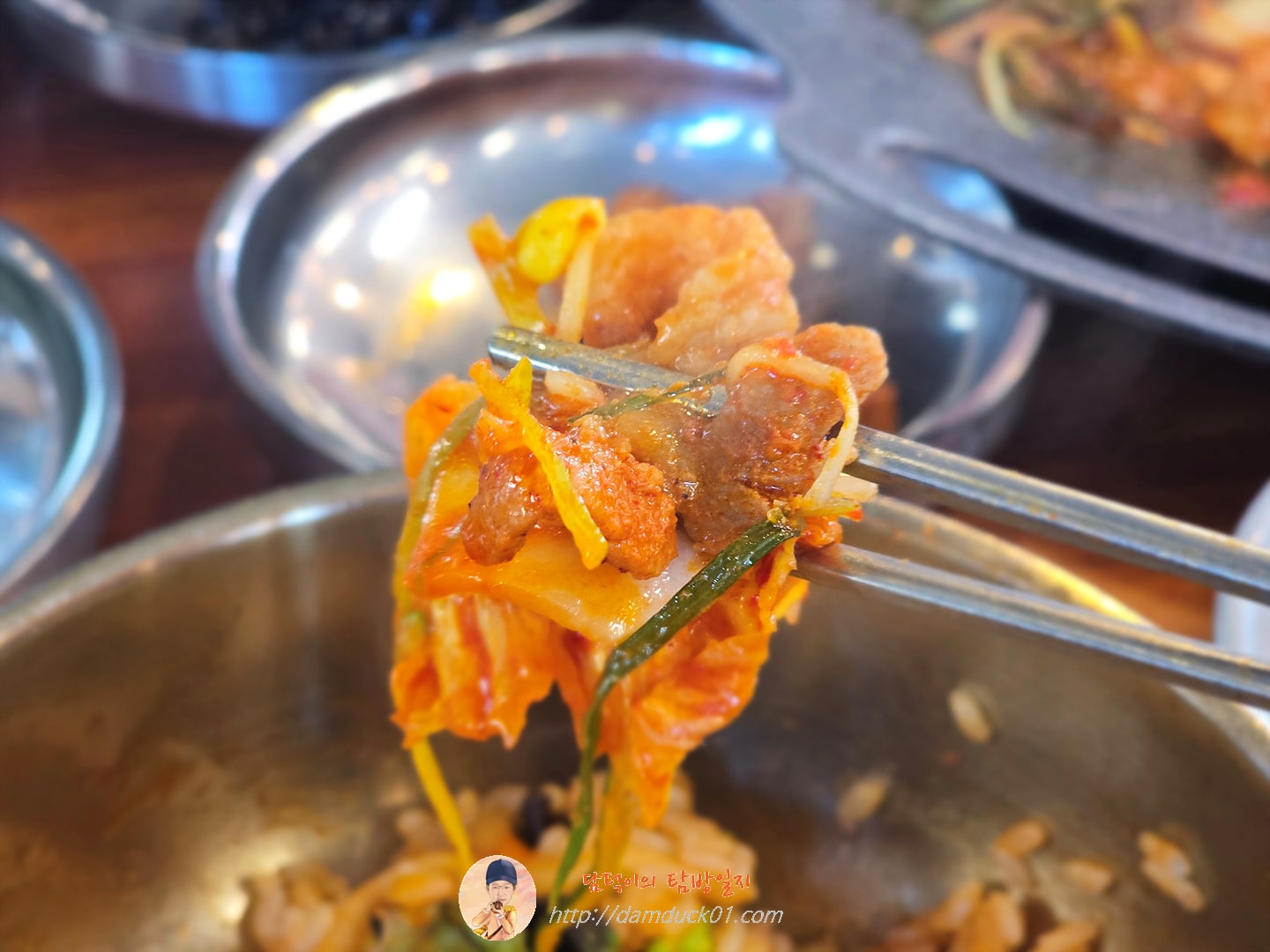 두루치기정식 (된장찌개 + 야채비빔밥)