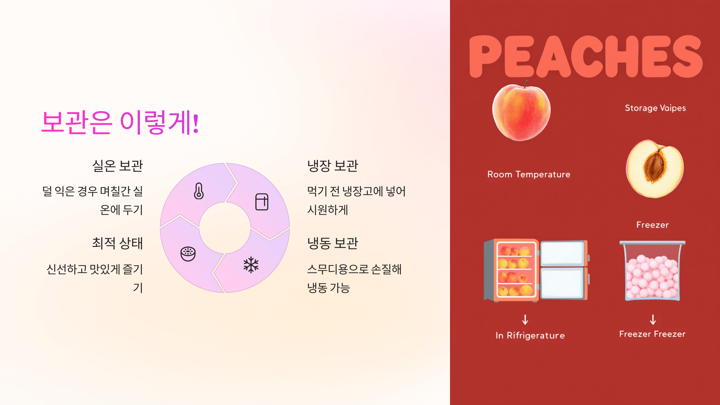 신비복숭아 사진입니다.