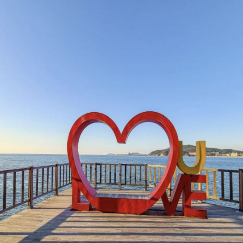 겨울 바다 여행지 추천 을왕리 해수욕장