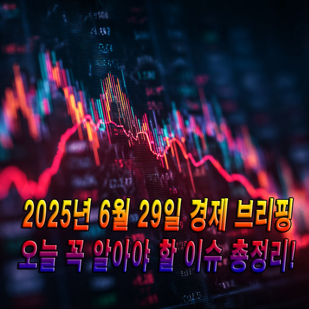 2025년 6월 29일 경제 브리핑