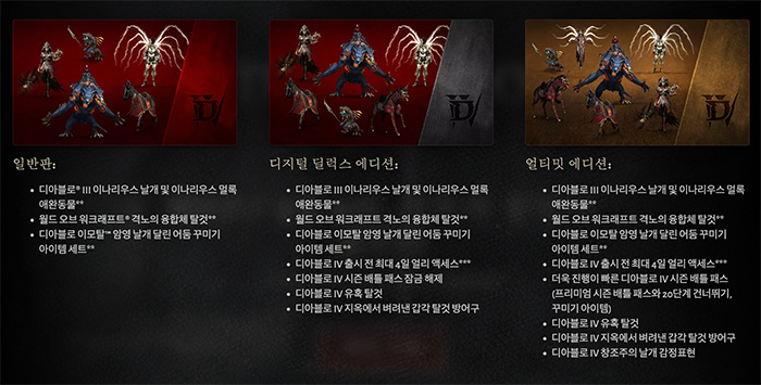 디아블로4-버전별-차이점