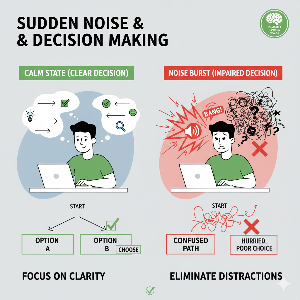 초단기 소음과 의사결정 오류