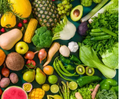 암환자에게 좋은 각종 과일과 채소들