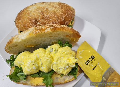 치아바타 에그 샌드위치