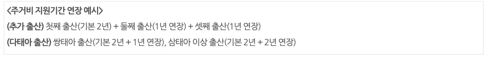 서울 쌍둥이 이상·추가 출산 가구, 무주택 주거비 지원기간 연장 조건