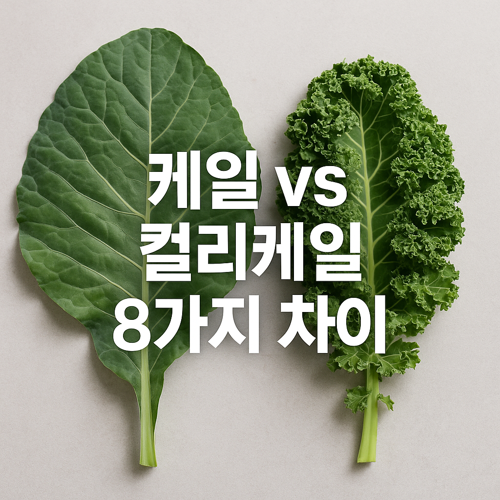 케일 vs 컬리케일 차이 8가지