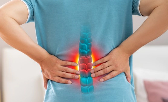 중간 등(흉추) 통증 원인