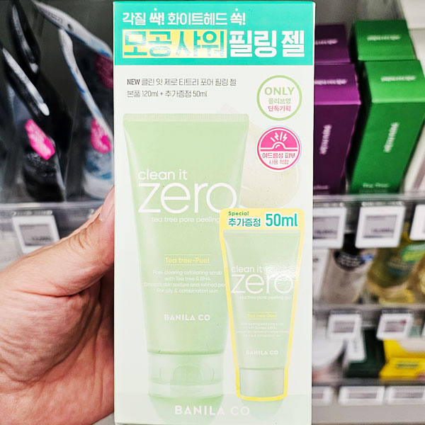 바닐라코 클린잇제로 티트리 포어 필링 젤