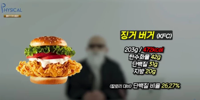 징거 버거 - KFC